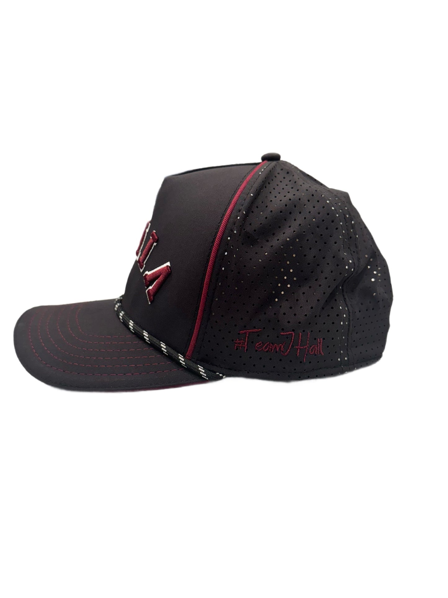 Black Custom Snapback Performance Upside Down Ville Hat