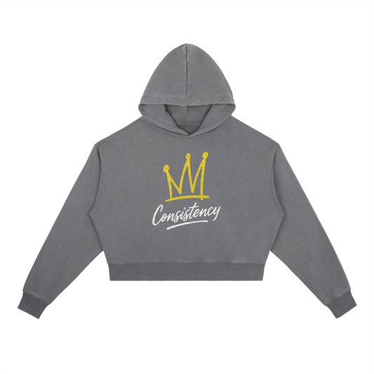 Womens Vintage Washed Heavyweight Hoodie