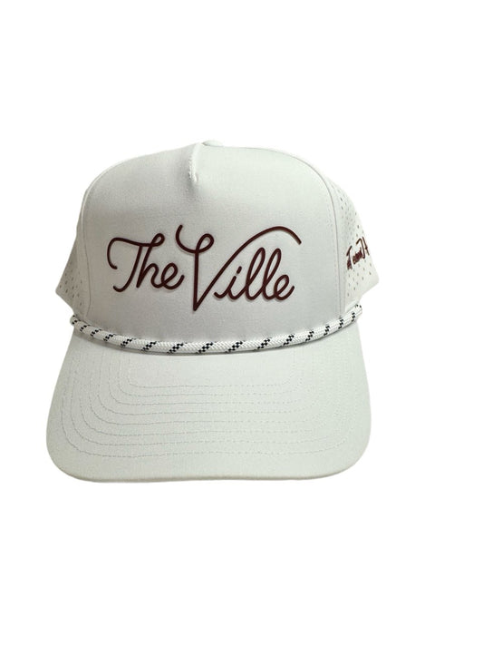 Fan Hat - The Ville Rope - All White