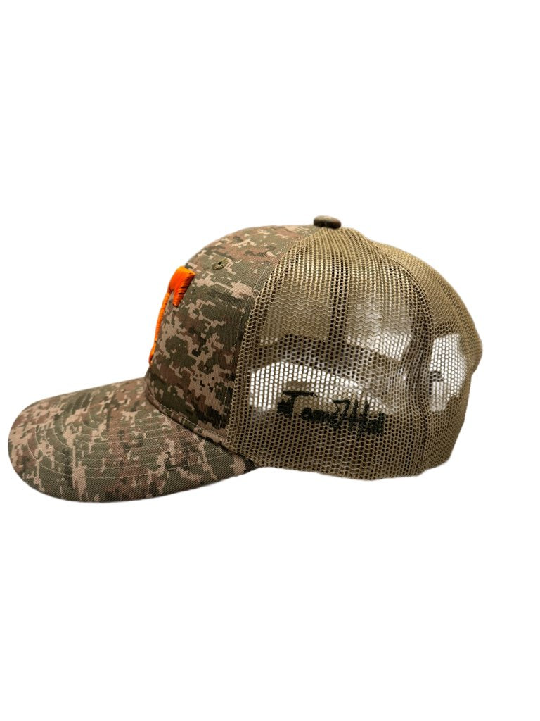 Fan Hat Green Digital Camo