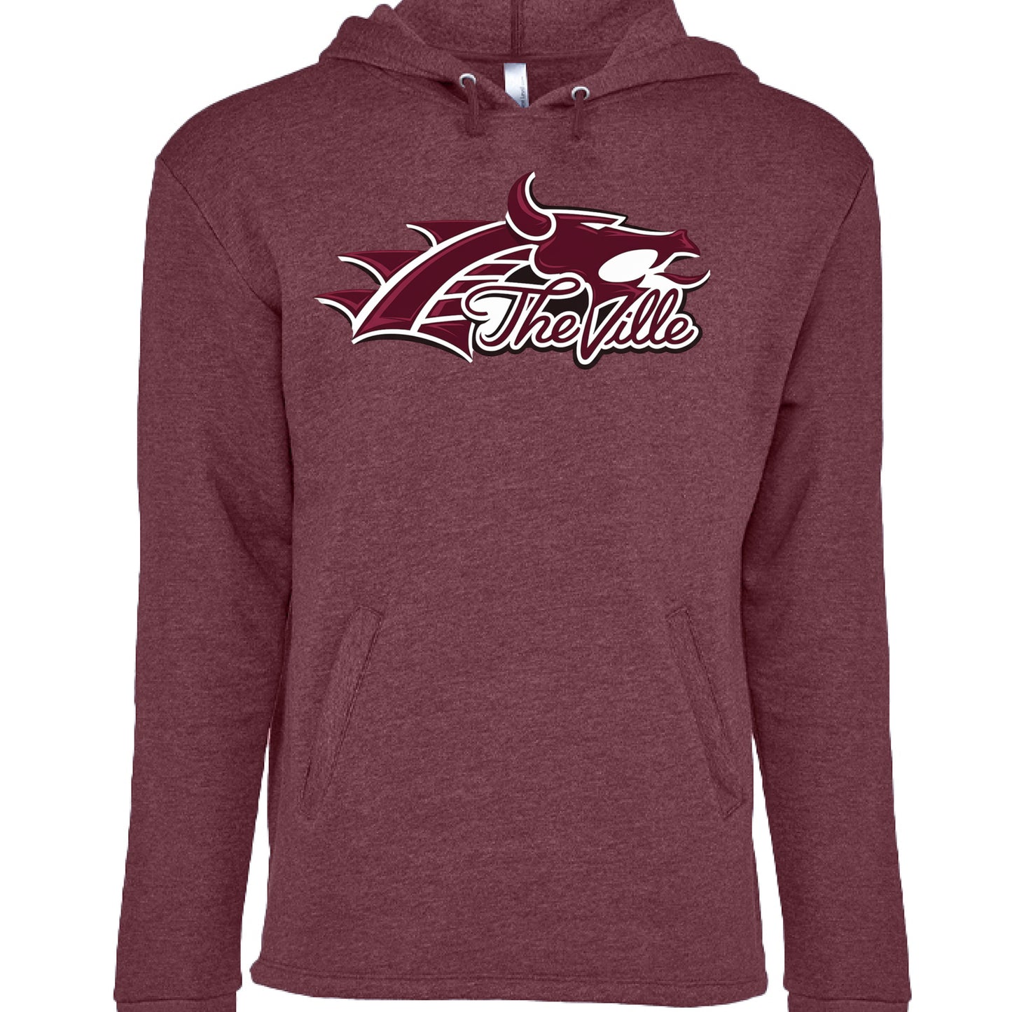 HEATHER MAROON - FRONT
